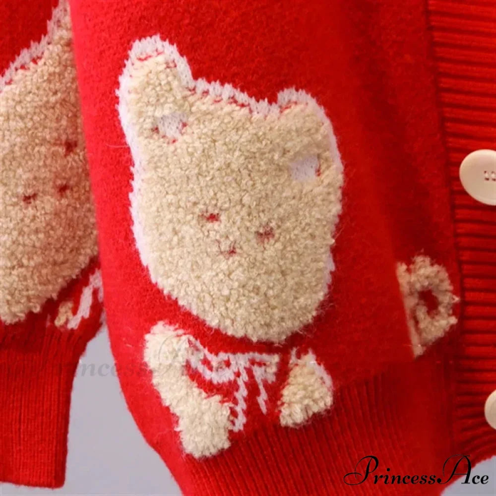 Ugly Christmas Vintage Y2K Knit Cardigan