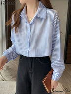 Uneven Lace-Up Button Lapel Blouse