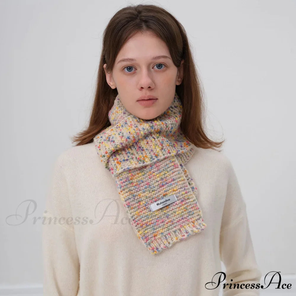 Unique Elegant Fashionable Cozy Warm Multi-color Stylish Modern Scarf