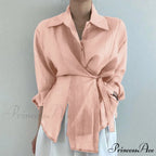 Unpredictable Solid Long Sleeve Sunscreen Blouse