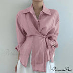 Unpredictable Solid Long Sleeve Sunscreen Blouse