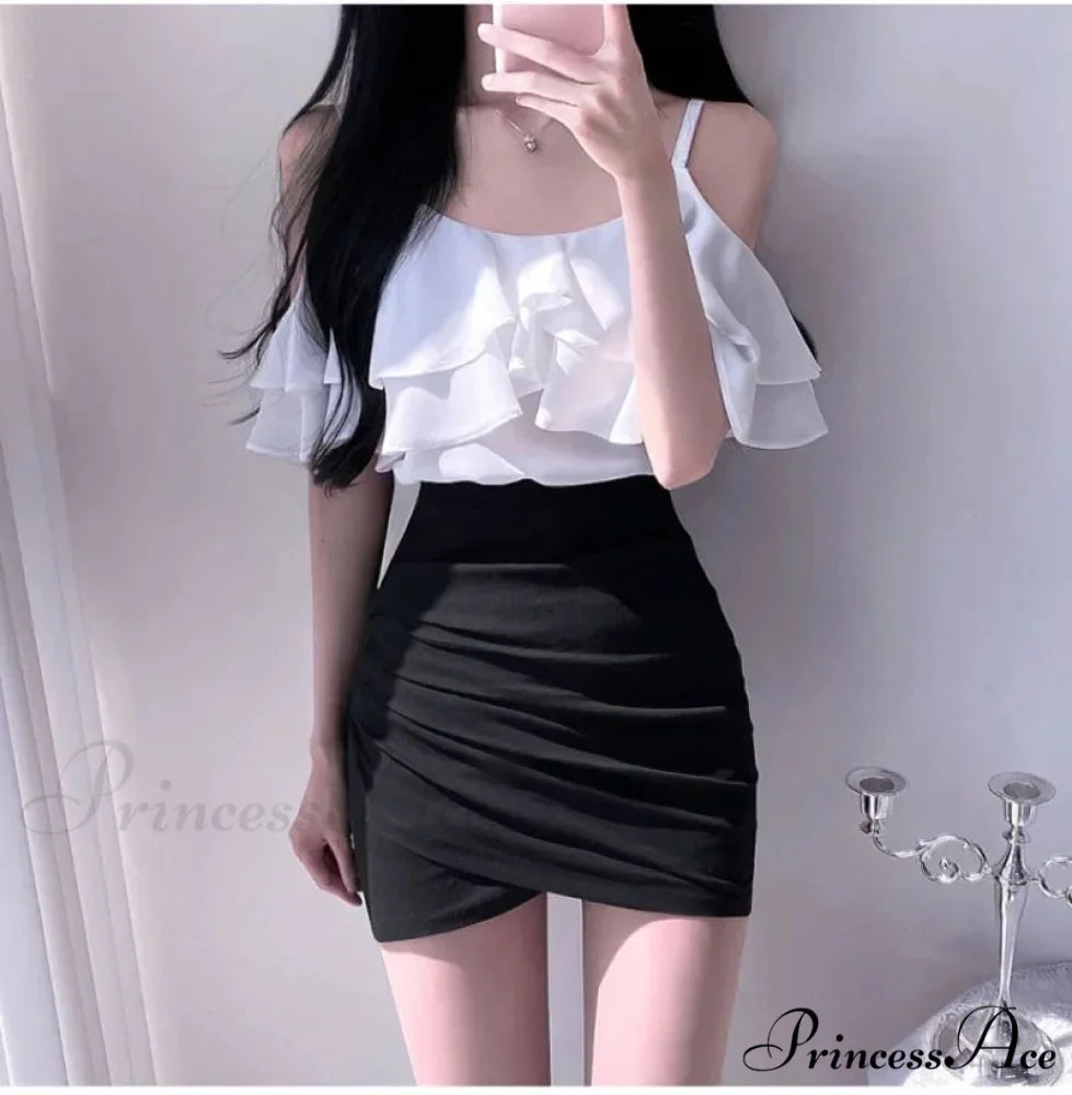 Unpredictable Writing Utensil Stretchy Skirt