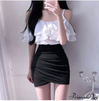 Unpredictable Writing Utensil Stretchy Skirt