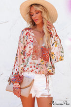 V-Neck Full Design Shirt