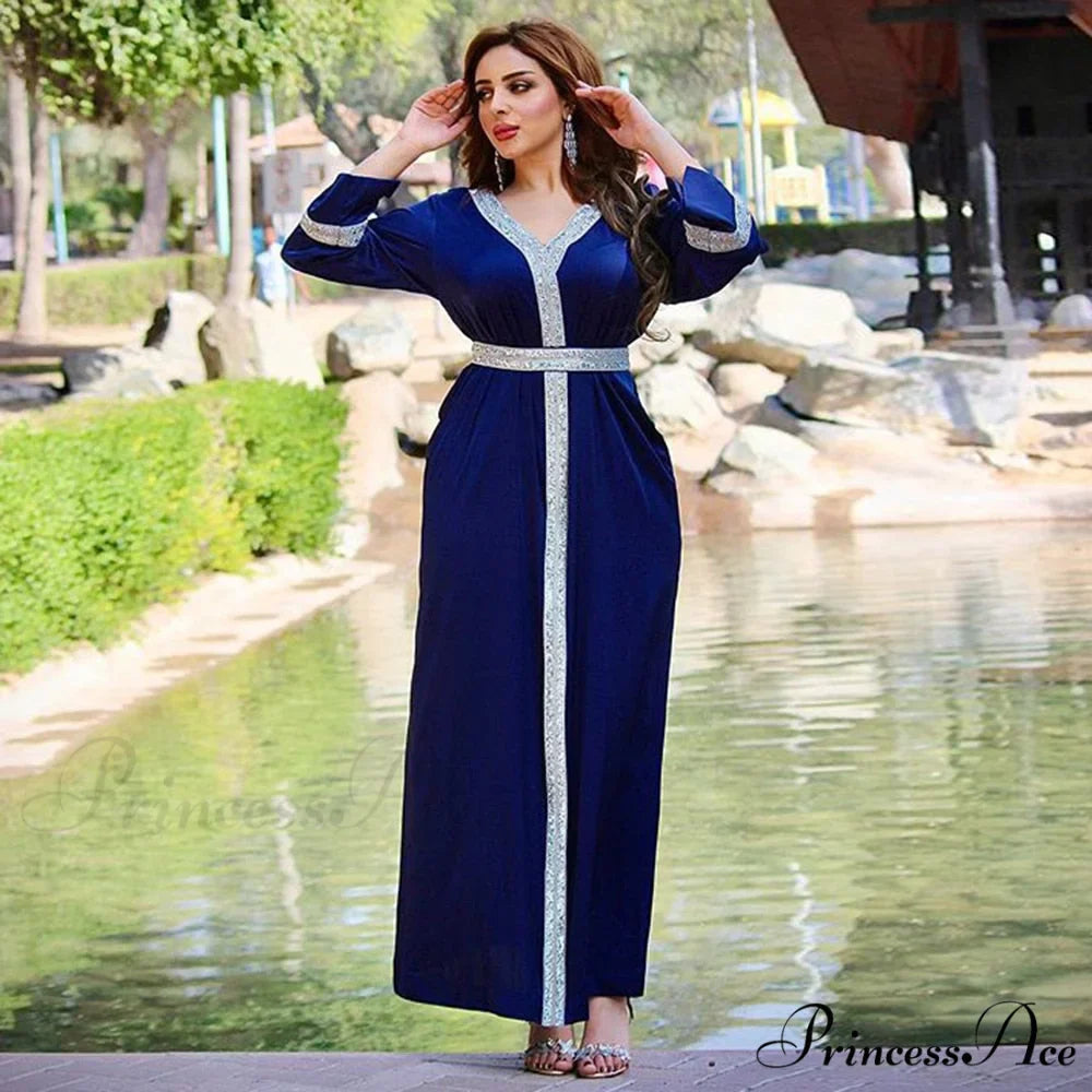 V Neck Long Sleeve Dresses