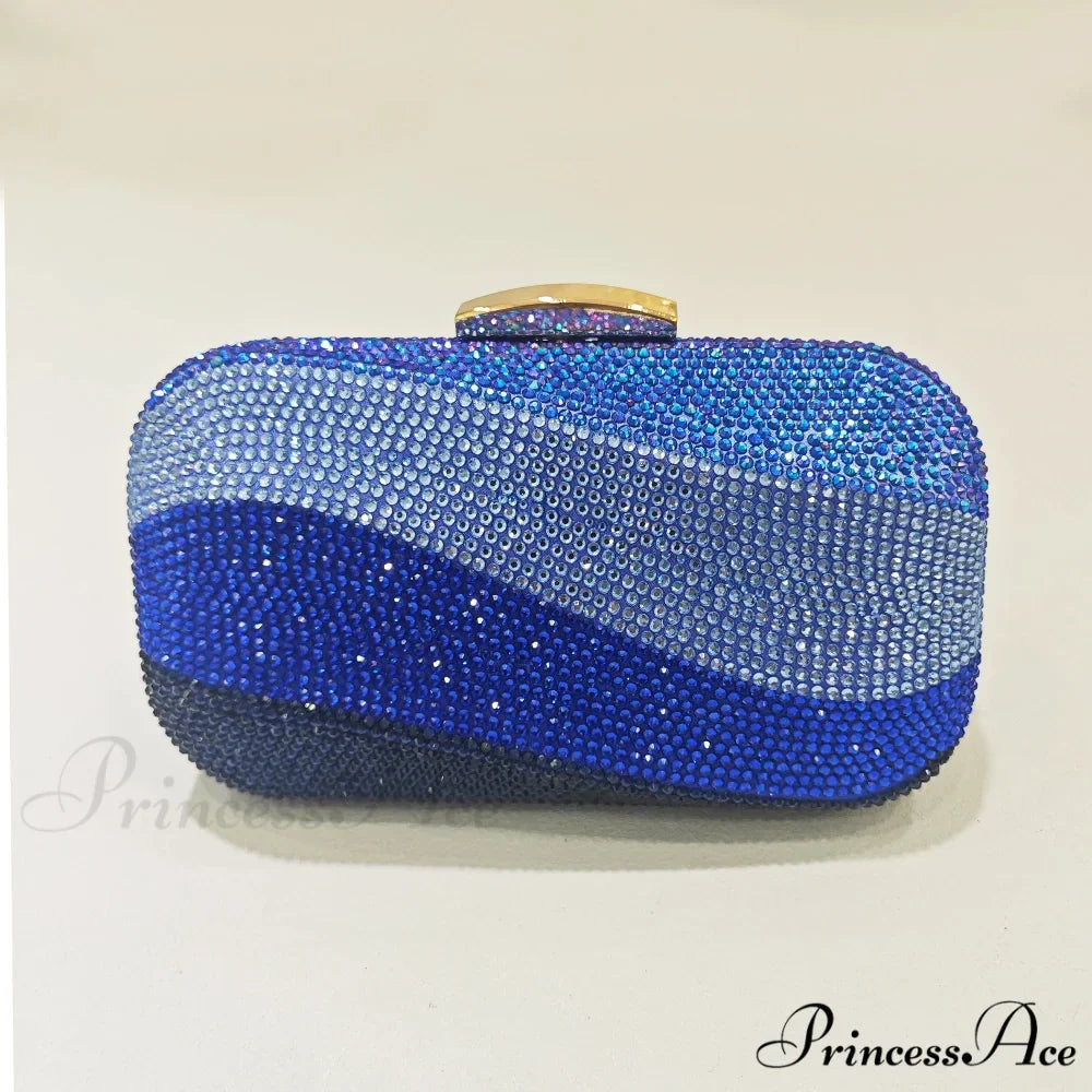 Various Shade Diamond Marriage Crystal Wristlet