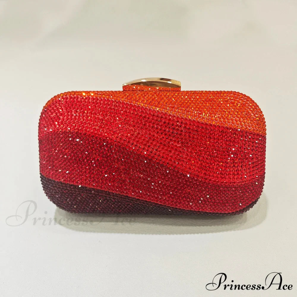 Various Shade Diamond Marriage Crystal Wristlet