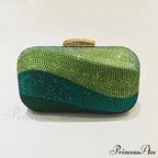 Various Shade Diamond Marriage Crystal Wristlet