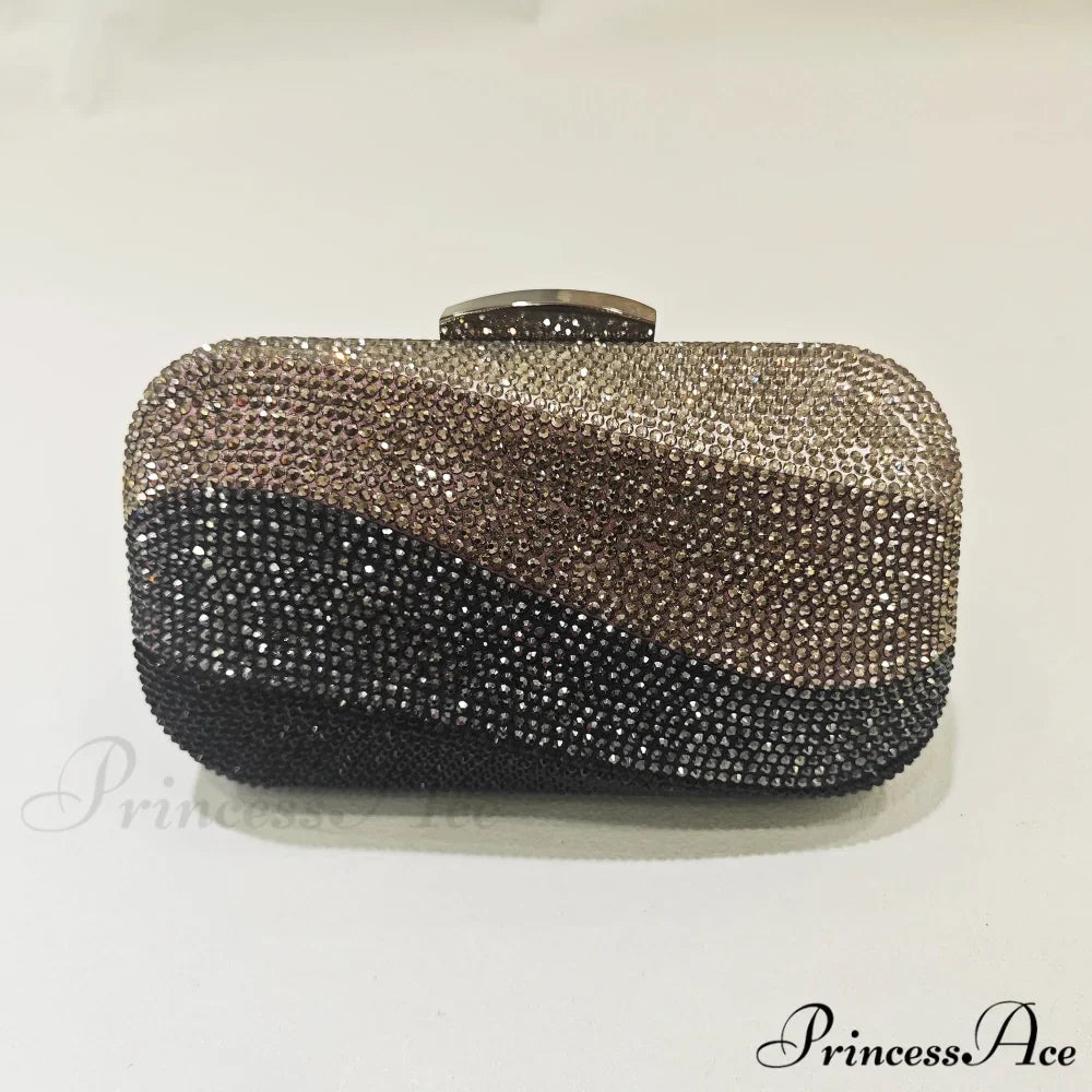 Various Shade Diamond Marriage Crystal Wristlet