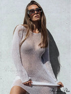 View Long Sleeve Mini Dress