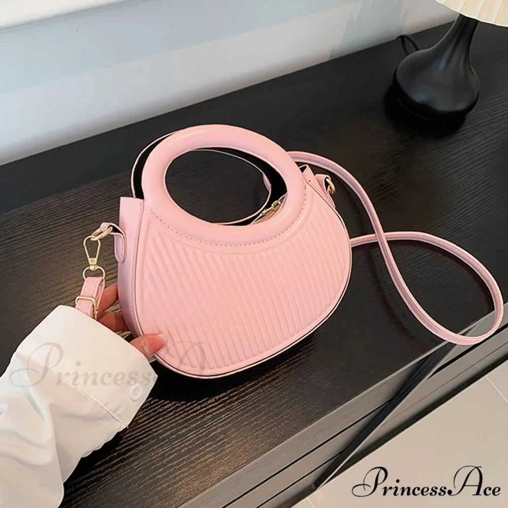 Vintage 2000s Crossbody Leather Small Phone Coin Purse Handbag