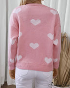 Vintage Affection Single-Buttoned Baggy Cardigan