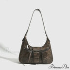 Vintage Belt Style Faux Leather Shoulder Bag