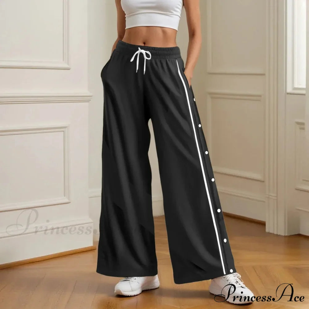 Vintage Broad Leg Urban Cargo Trousers