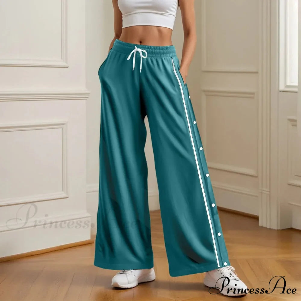 Vintage Broad Leg Urban Cargo Trousers