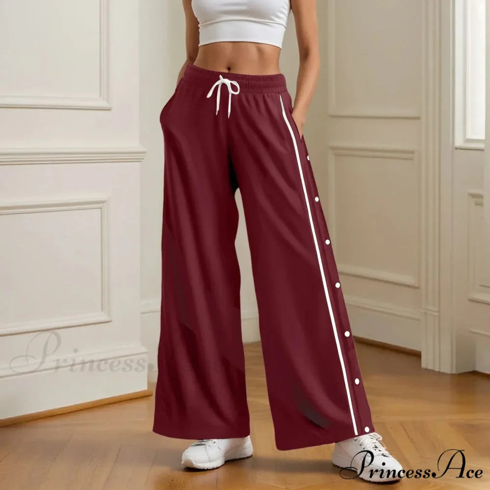 Vintage Broad Leg Urban Cargo Trousers