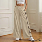 Vintage Broad Leg Urban Cargo Trousers