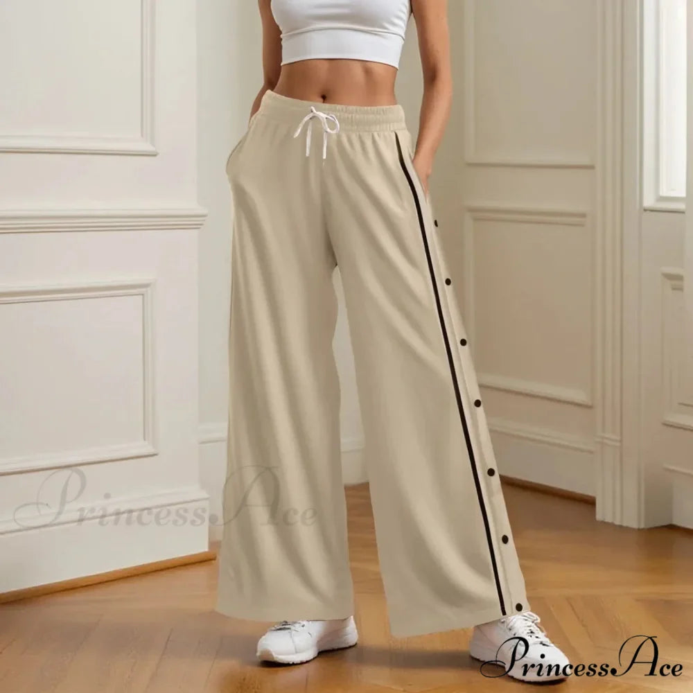 Vintage Broad Leg Urban Cargo Trousers