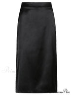 Vintage Brown High Waist Skirt