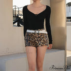 Vintage Cheetah Glossy Stylish Brief