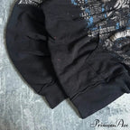 Vintage Design Zipper Hoodie