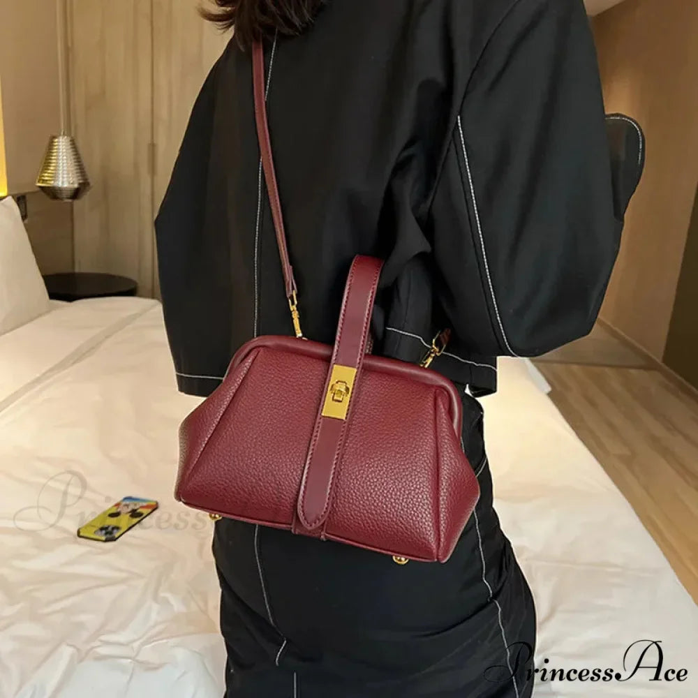 Vintage Designer Deluxe Crossbody Shopping Purse