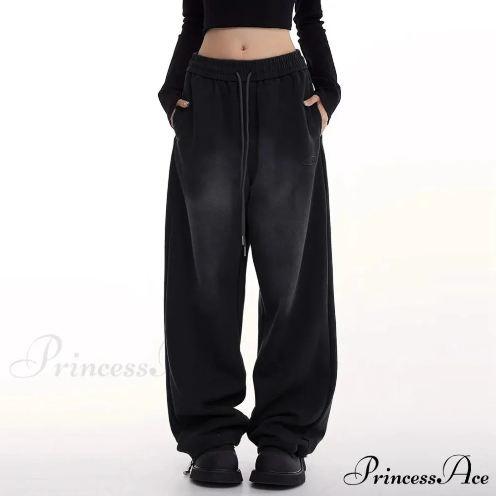 Vintage Emerald Ombre Wide Leg Trousers