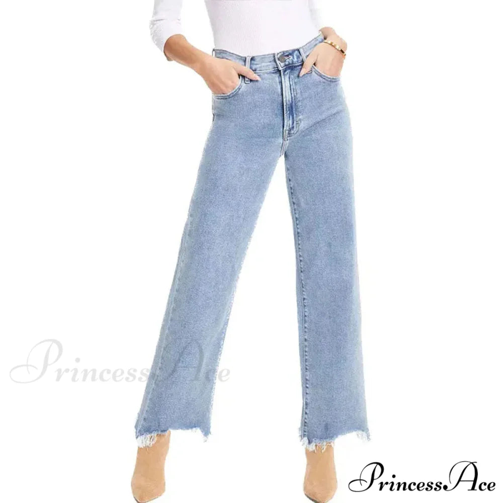 Vintage Fashion High Straight Korean Denim Jean