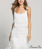 Vintage Gatsby Sequin Party Slip Sexy Dress