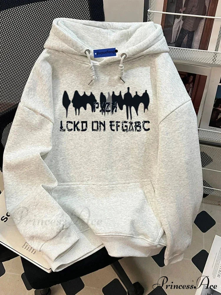 Vintage Gothic Graphic Hoodie