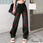 Vintage High Waist Oversize Sweatpants Jeans