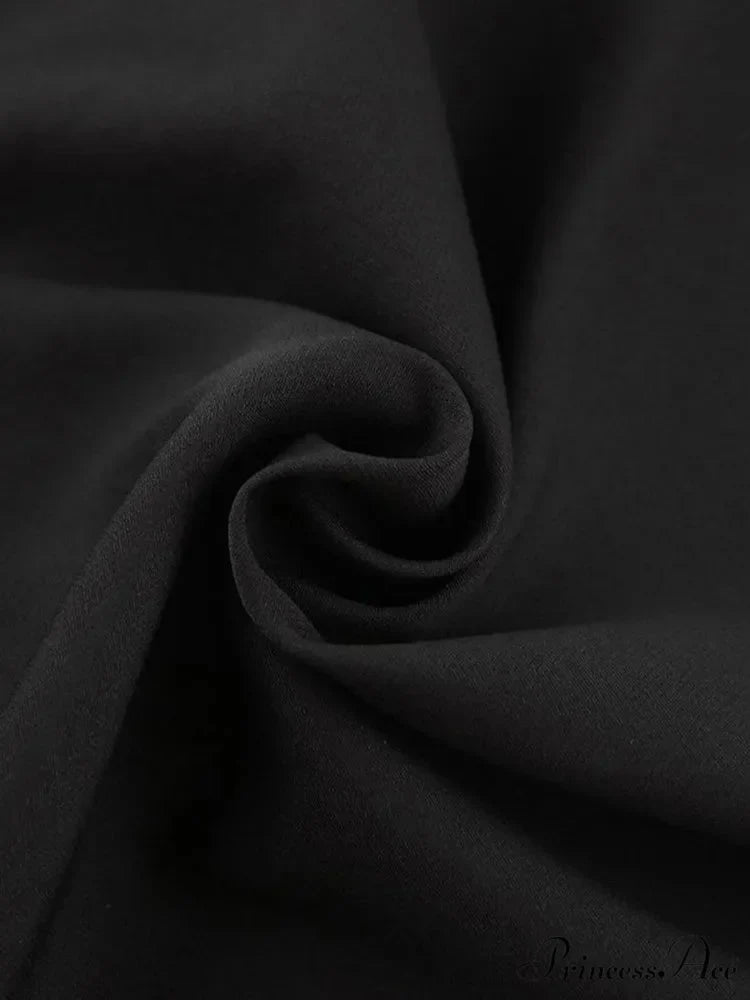 Vintage High Waist Slim Safe Front Slit Knit Korean A-Line Trendy Mini Skirt