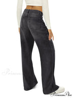 Vintage High Waist Wide Leg Blue Baggy Streetwear Harajuku Straight Fashionable Casual Elegant Stylish Jean