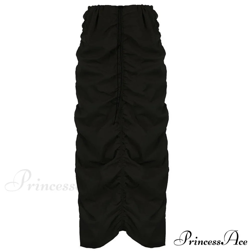 Vintage Long Floral Maxi Skirt