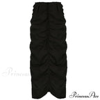 Vintage Long Floral Maxi Skirt