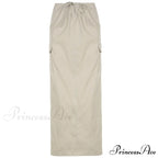 Vintage Long Floral Maxi Skirt