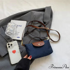 Vintage Nylon Dumpling Shoulder Messenger Handbag