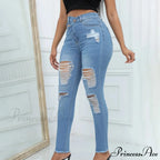 Vintage Oversized Breathable Skinny Jeans