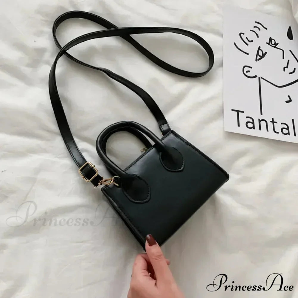 Vintage Small Crossbody Square Purse Women's Shoulder Bag