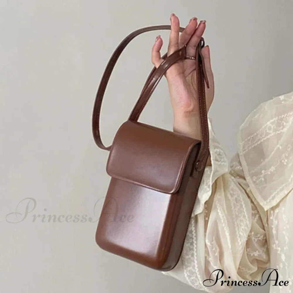 Vintage Small Crossbody Square Purse Women's Shoulder Bag