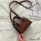 Vintage Small Crossbody Square Purse Women's Shoulder Bag