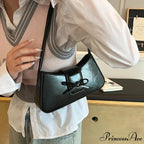 Vintage Spring Faux Leather Underarm Shoulder Bag