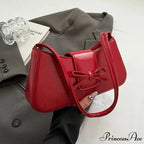 Vintage Spring Faux Leather Underarm Shoulder Bag