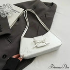 Vintage Spring Faux Leather Underarm Shoulder Bag