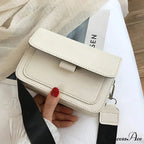 Vintage Square Broad Strap Crossbody