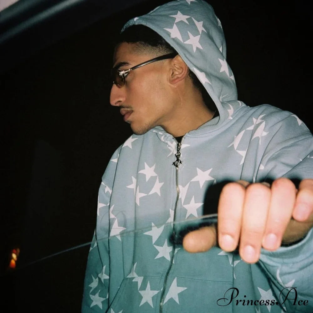 Vintage Star Graphic Hoodies