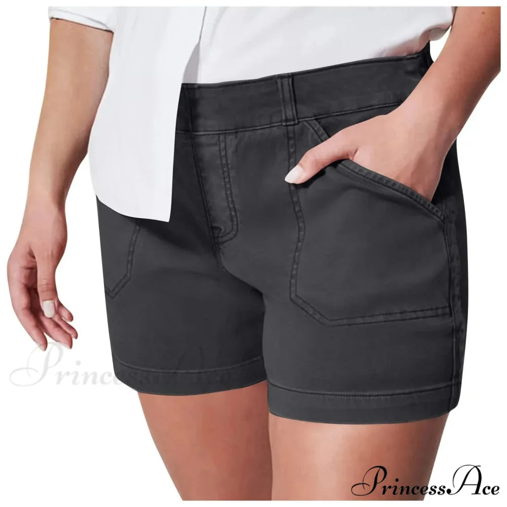 Vintage Stretchy Fit Summer Casual Athletic Short