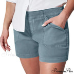 Vintage Stretchy Fit Summer Casual Athletic Short