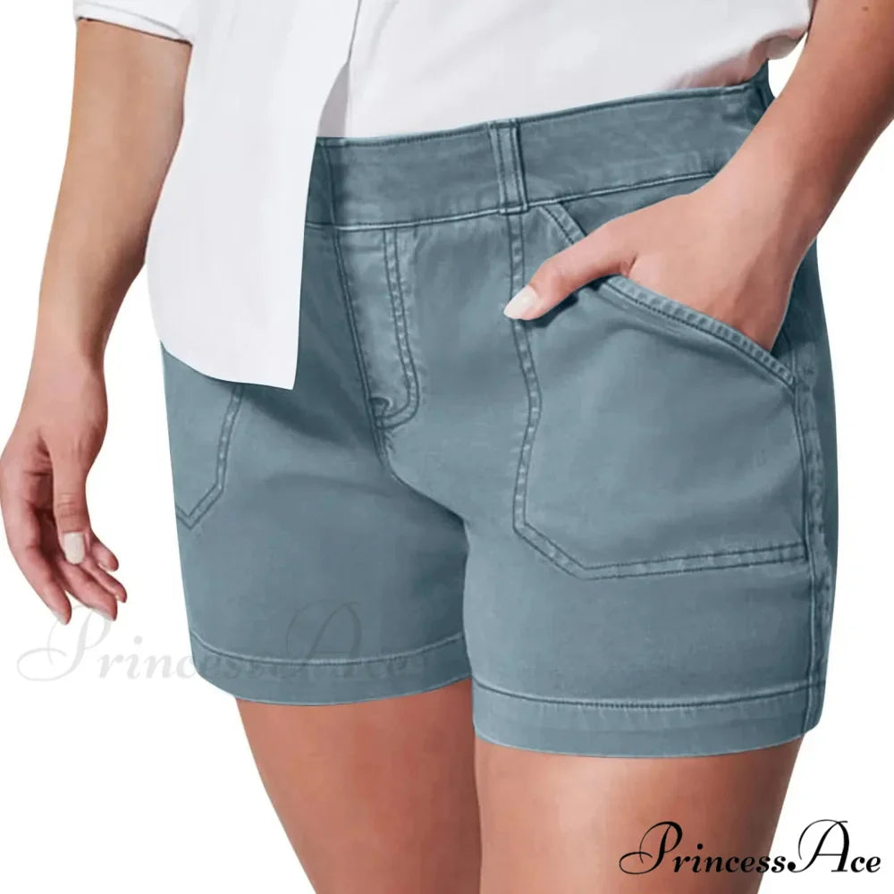 Vintage Stretchy Fit Summer Casual Athletic Short