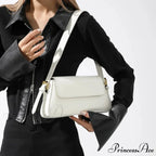 Vintage Strong Faux Leather Winter Shoulder Bag